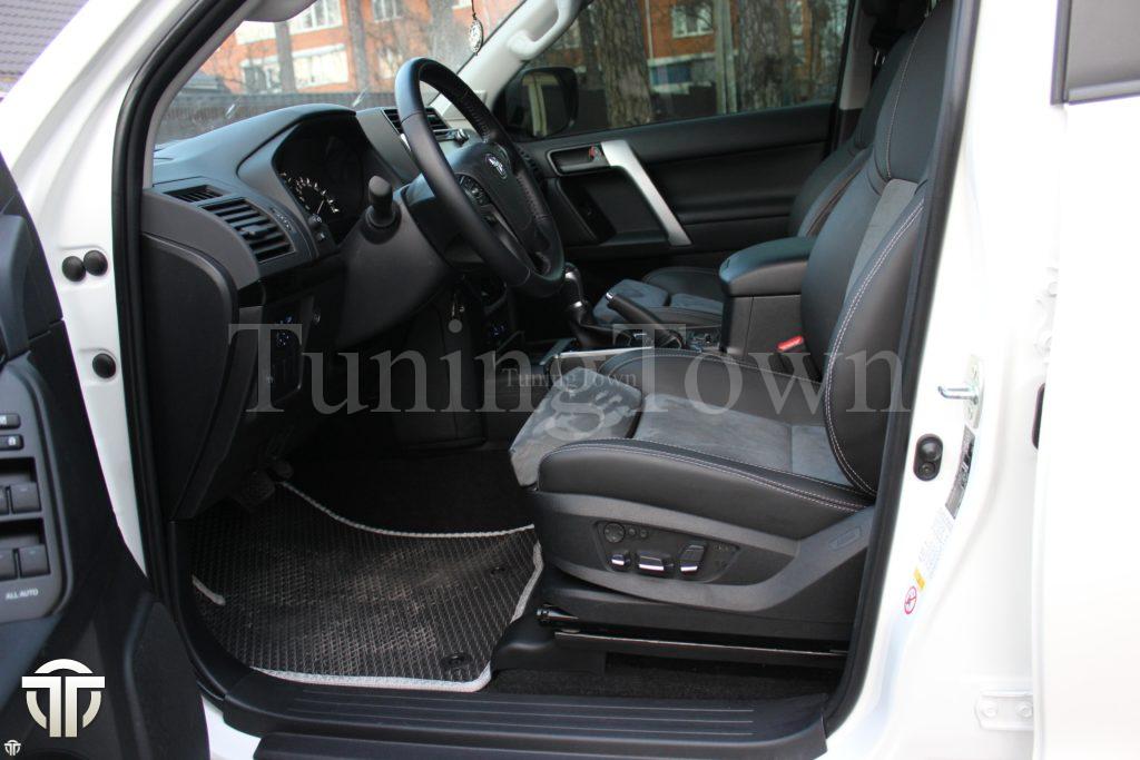 Перетяжка салона Toyota Land cruiser Prado