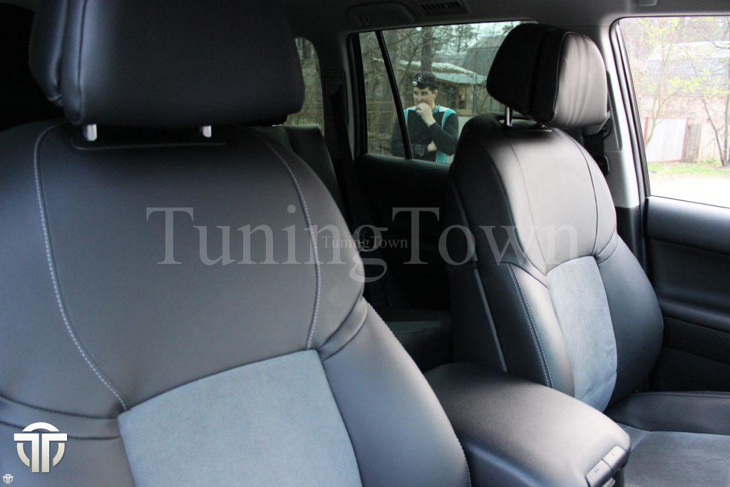 Перетяжка салона Toyota Land cruiser Prado