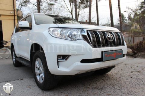 Перетяжка салона Toyota Land cruiser Prado