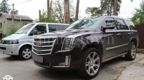 Перетяжка салона Cadillac