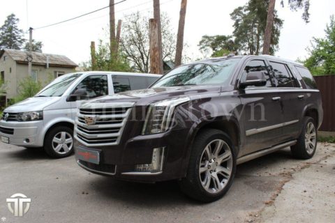 Перетяжка салона Cadillac
